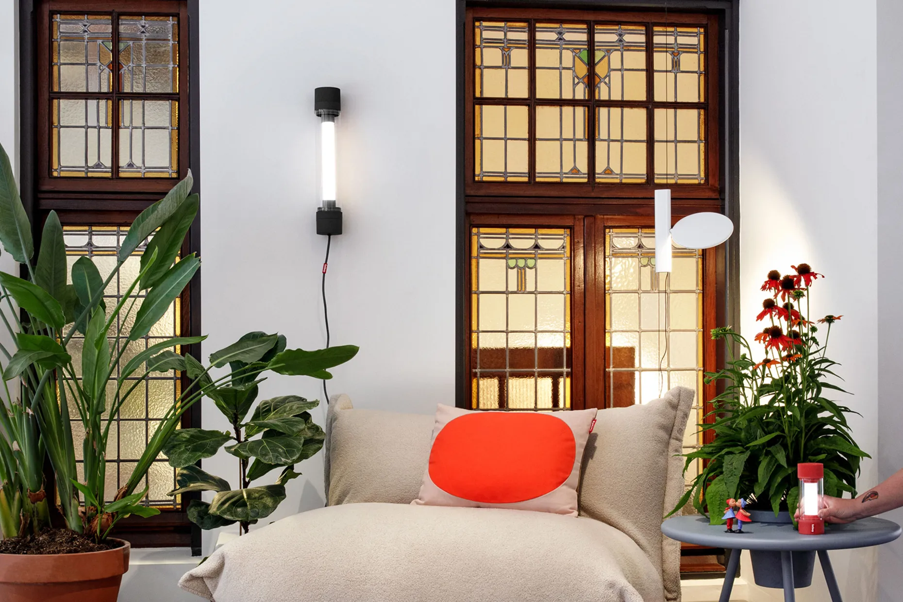 Tjoep Small Hanglamp, zwart, 9x50x9 cm