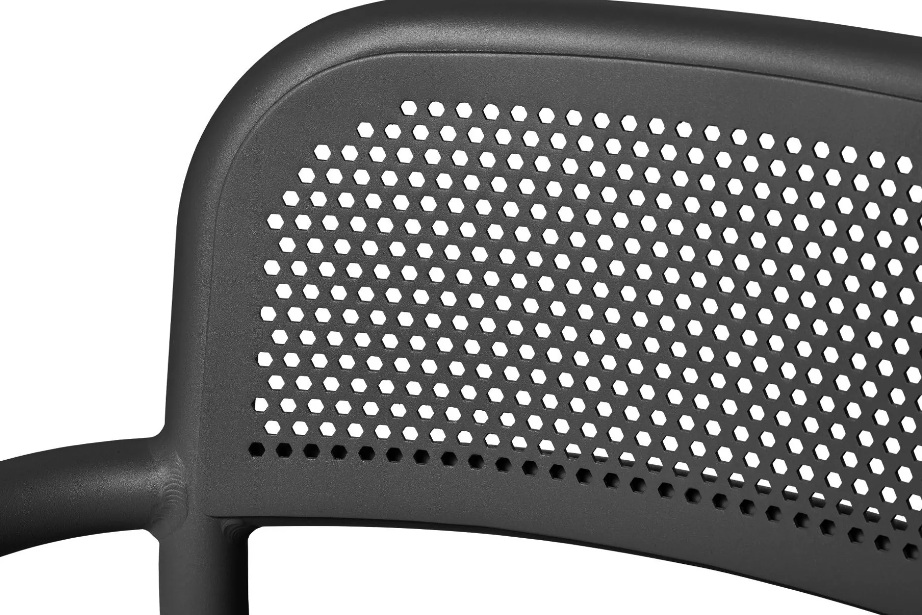 Toní Armchair Tuinstoel met armleuning, zwart, 59.5x54.5x80.5 cm