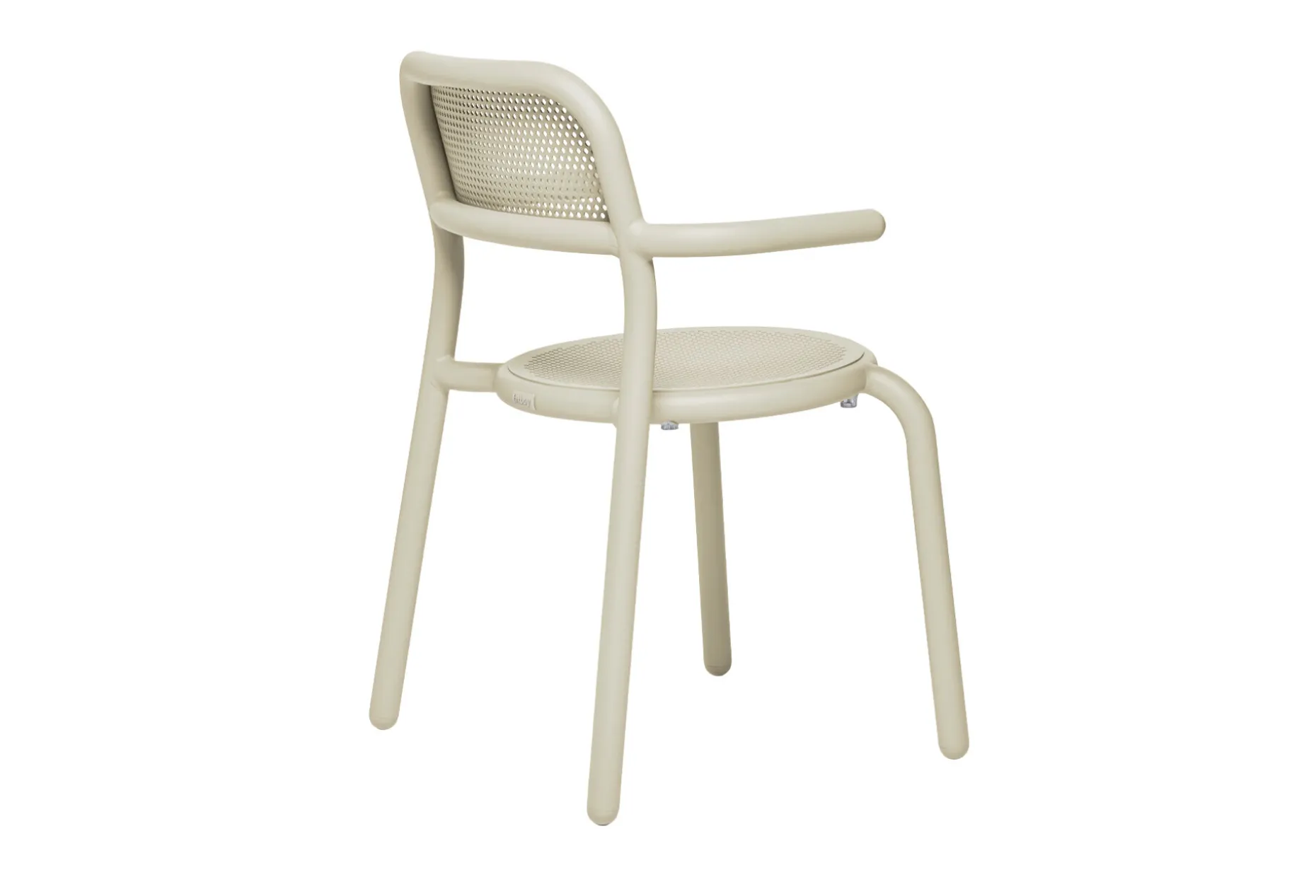 Toní Armchair Tuinstoel met armleuning, beige, 59.5x54.5x80.5 cm