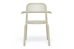 Toní Armchair Tuinstoel met armleuning, beige, 59.5x54.5x80.5 cm