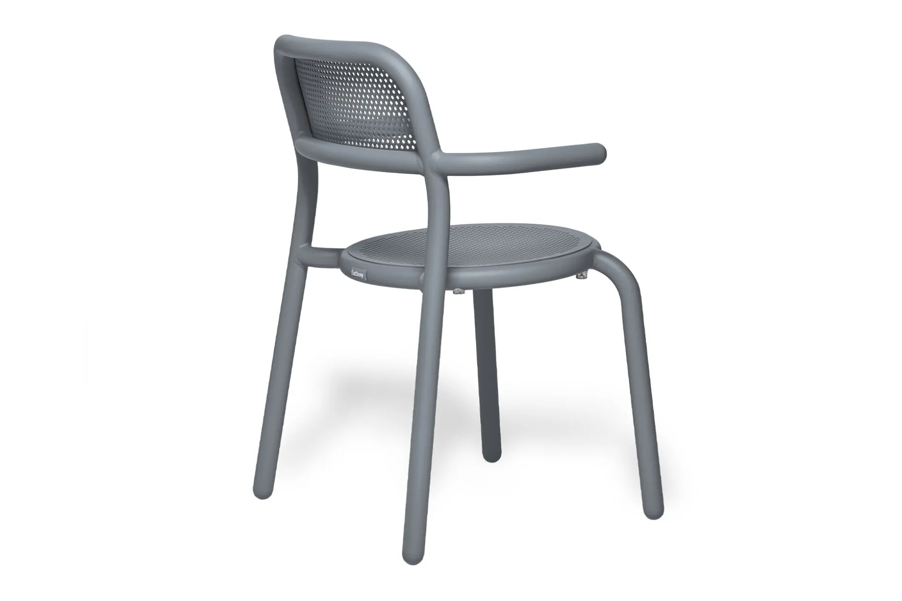 Toní Armchair Tuinstoel met armleuning, grijs, 59.5x54.5x80.5 cm