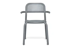 Toní Armchair Tuinstoel met armleuning, grijs, 59.5x54.5x80.5 cm