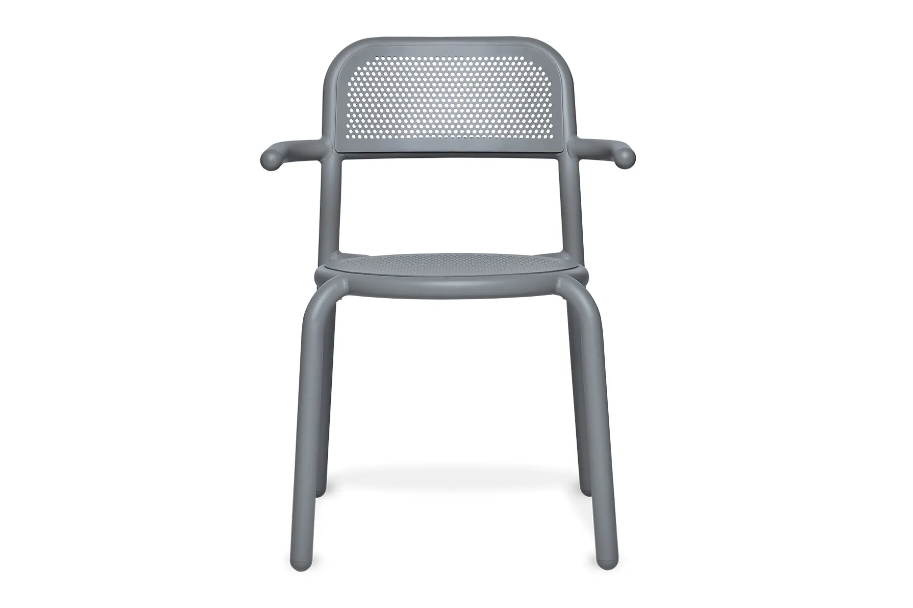 Toní Armchair Tuinstoel met armleuning, grijs, 59.5x54.5x80.5 cm