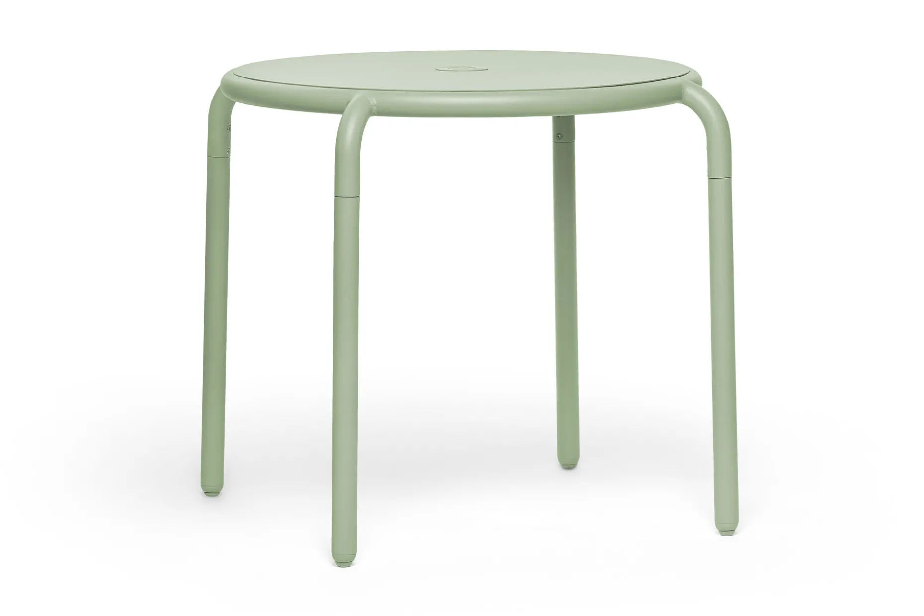 Toní Bistreau Kleine tuintafel, groen, 80x80x76 cm