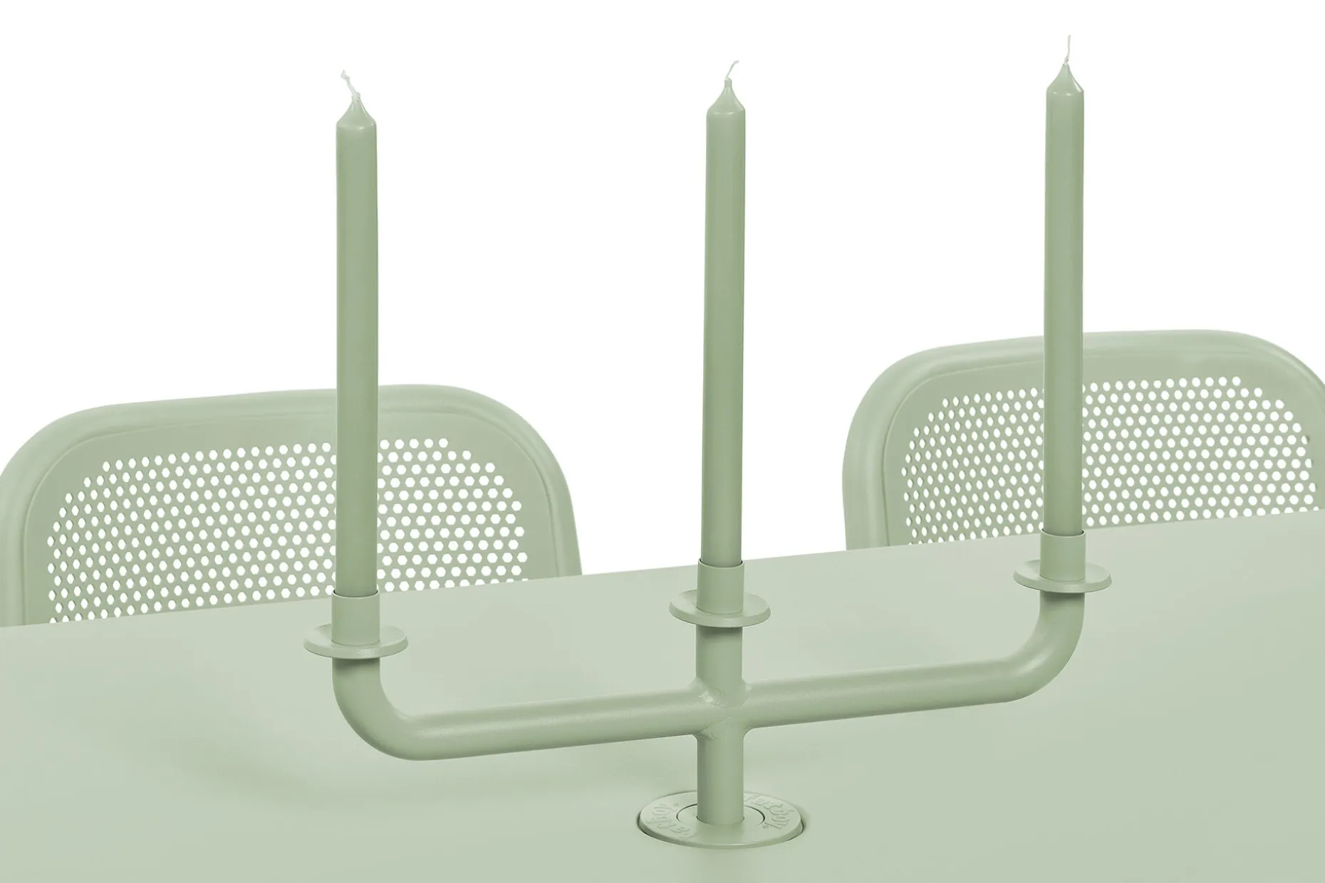 toní Candle Holder Kandelaar, groen, 46x5.5x16 cm