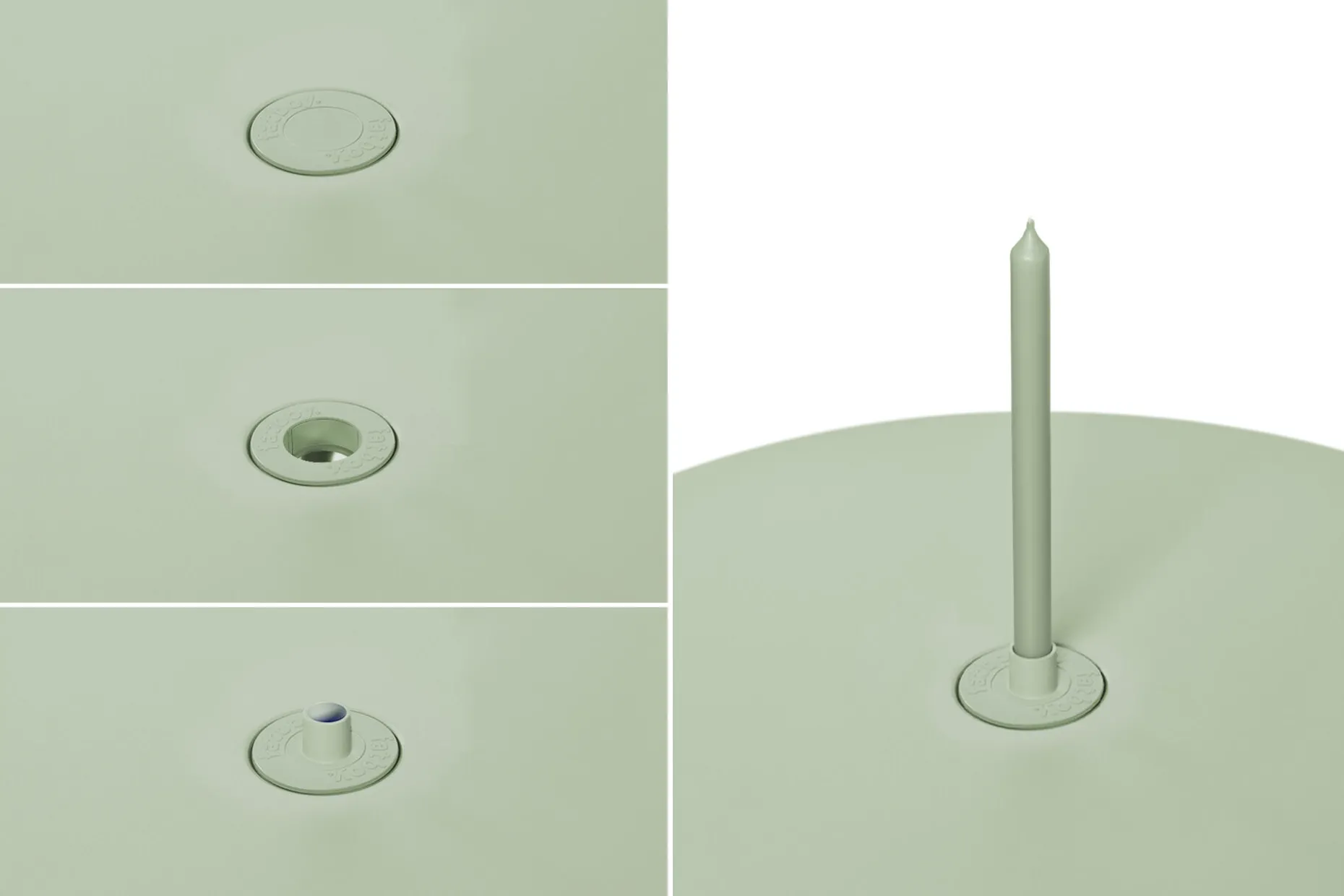 Toní Tablo Tuintafel groot, groen, 220x99x76 cm
