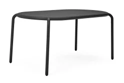 Toní Tavolo Tuintafel, zwart, 160x90x76 cm